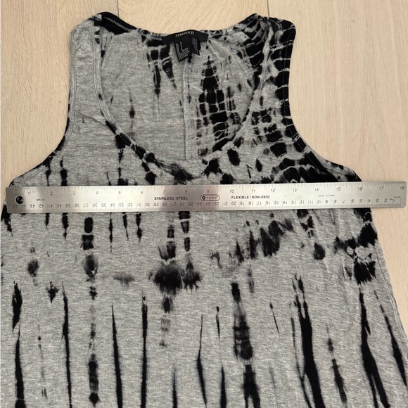 Forever 21 sleeveless tie dye high low dress - Picture 6 of 6